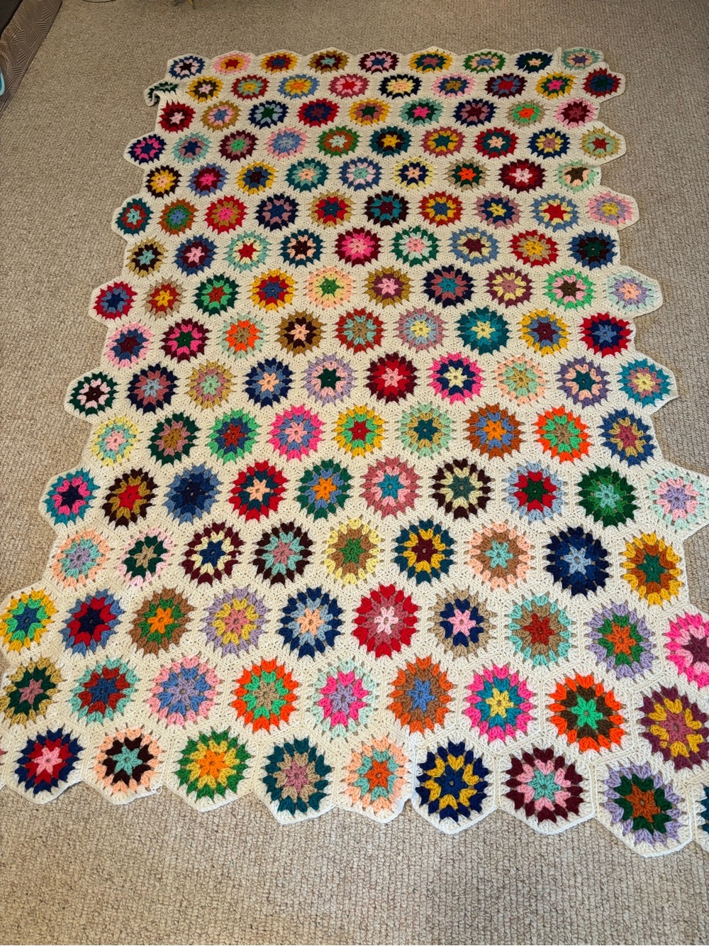 Grandmother’s Garden Afghan